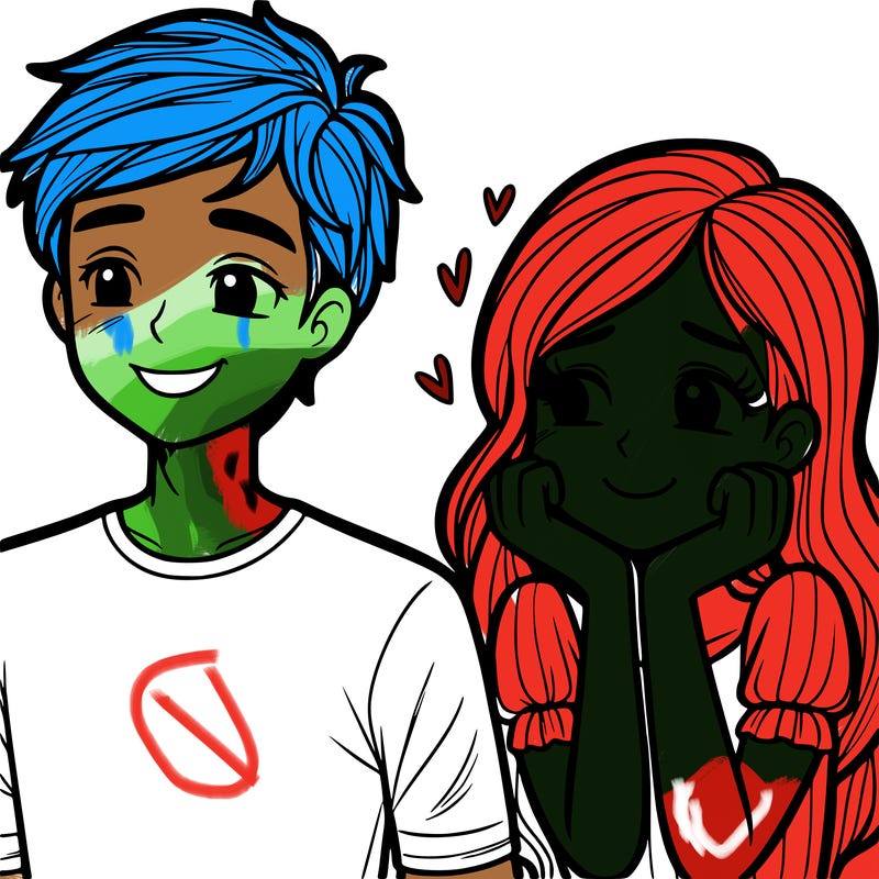 boyfriend and girlfriend