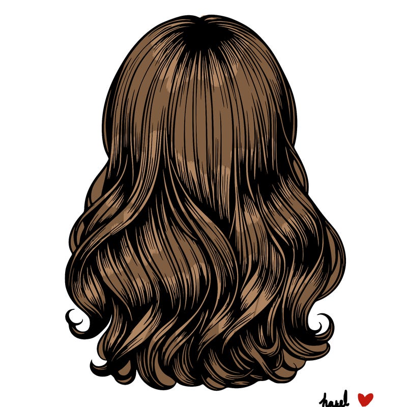 hair relistic  girl