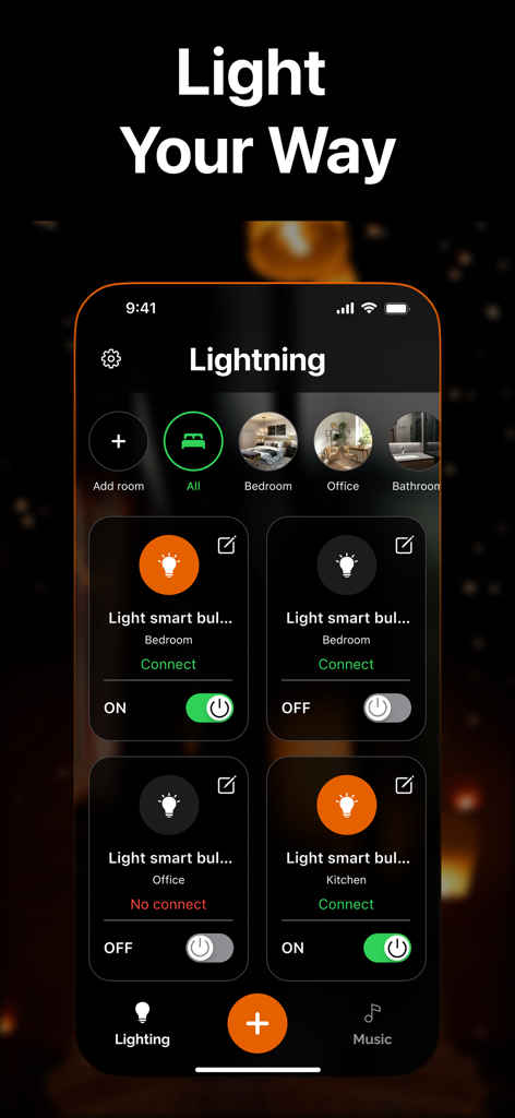 LED Light Remote Controller - Lifestyle App | MWM