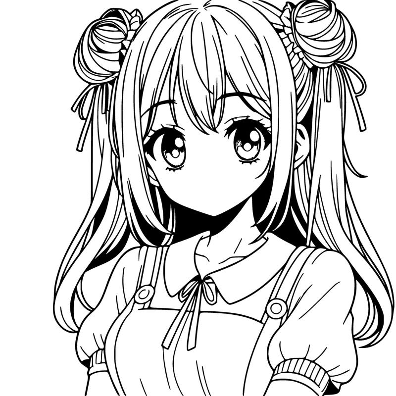 manga girl