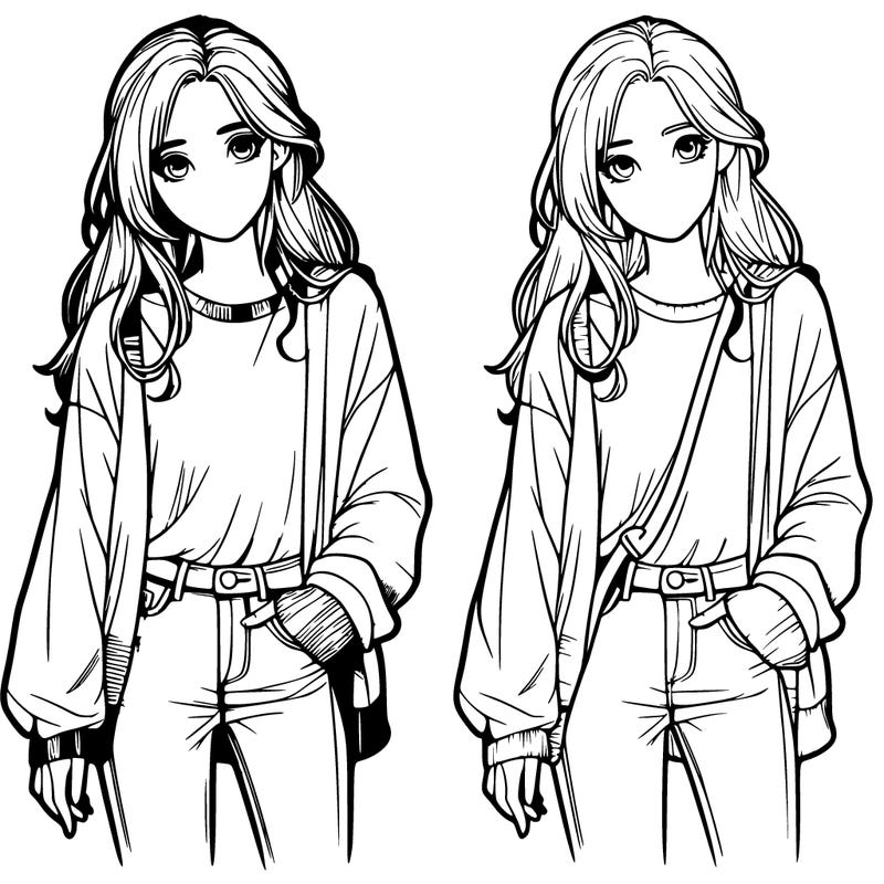 realistic teenage girl