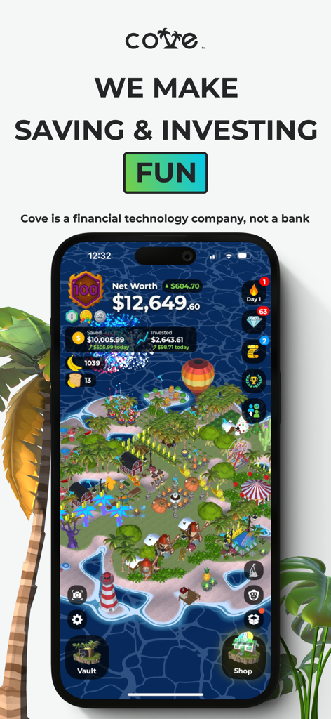 Cove - Gamified Finance - Finance App | MWM