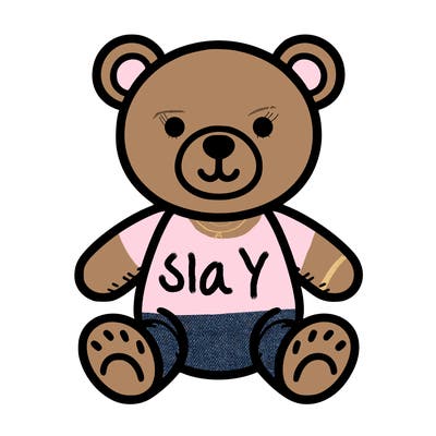 simple toy teddy bear