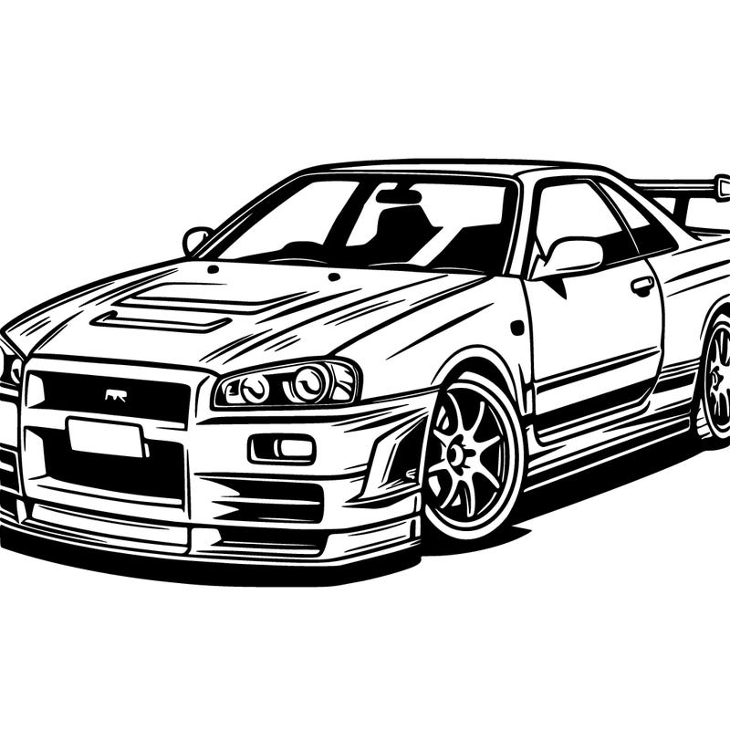 skyline gtr r34