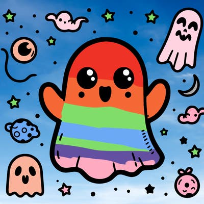 cute ghost