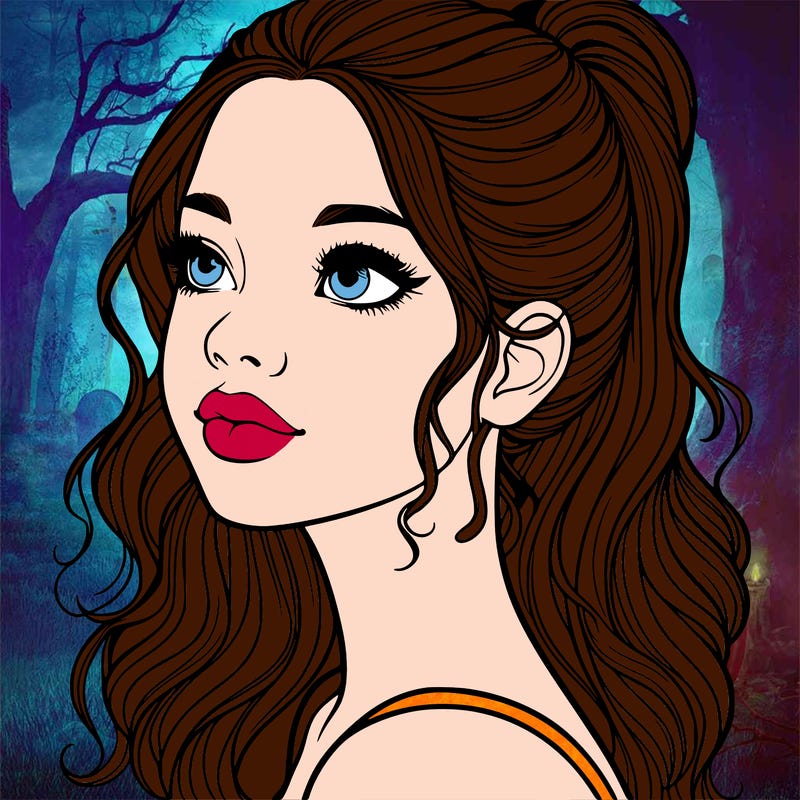 beautiful realistic girl