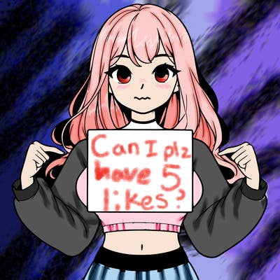 girl holding a blank sign in a long sleeve crop top