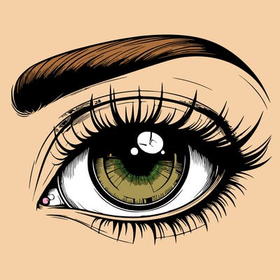 realistic eye