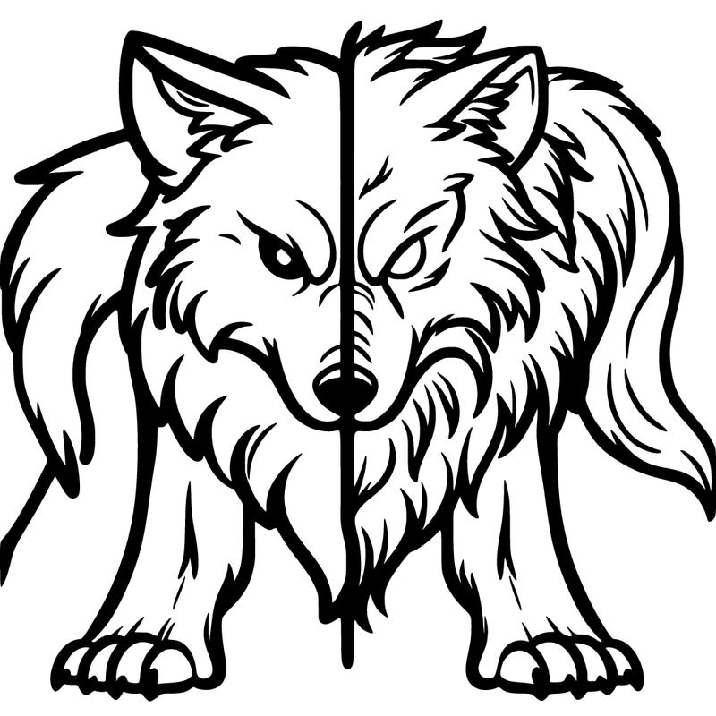 wolf split