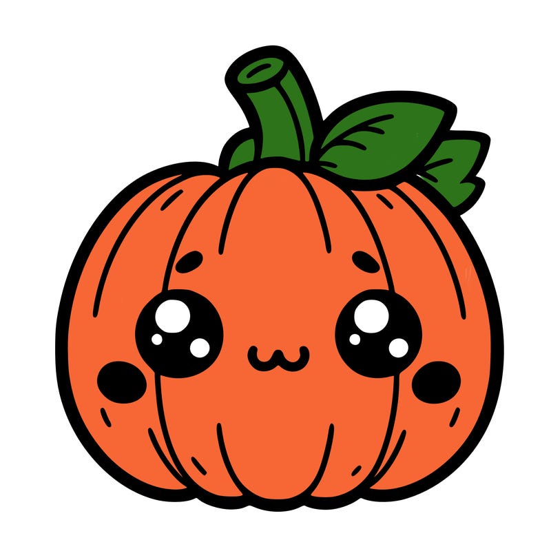 easy cute pumpkin