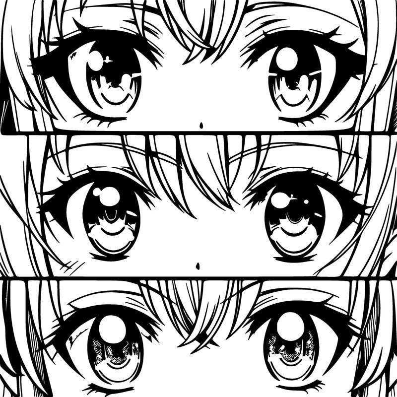 anime eyes