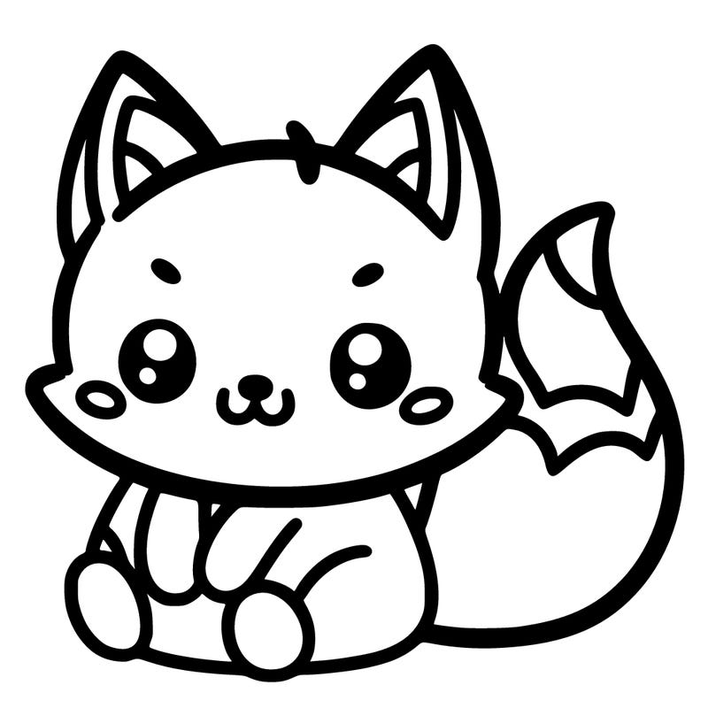 kawaii fox