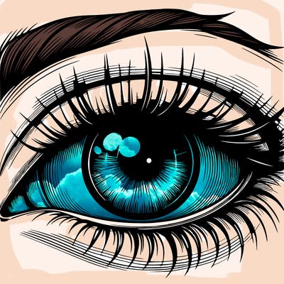 realistic eye