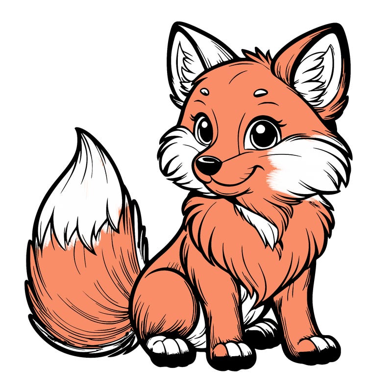 realistic fox