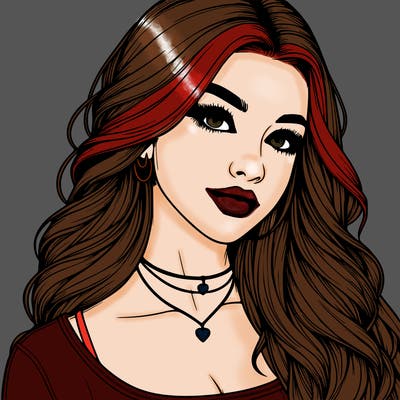 detailed realistic girl