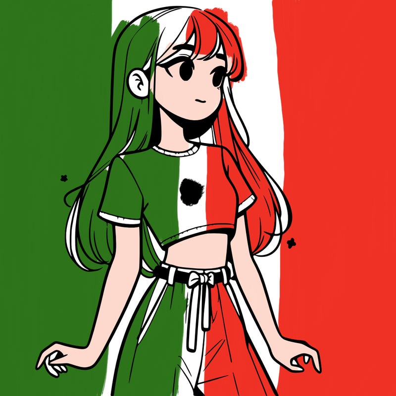 girl in a cute crop top