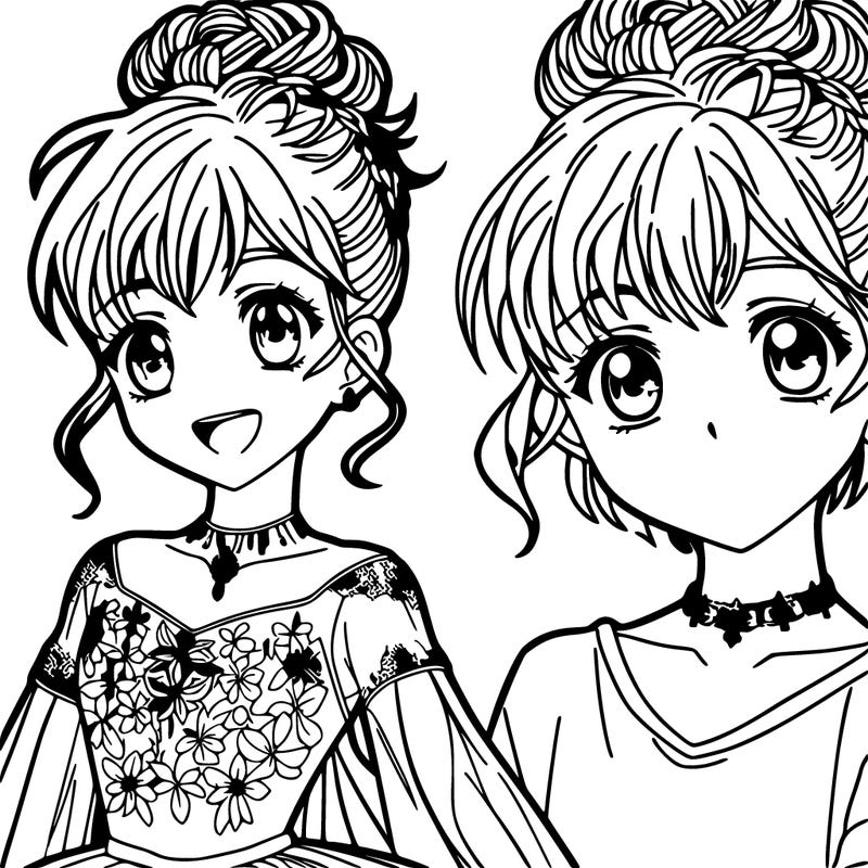 anime ballerina girl