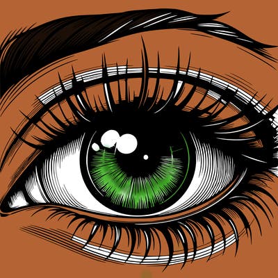realistic eye
