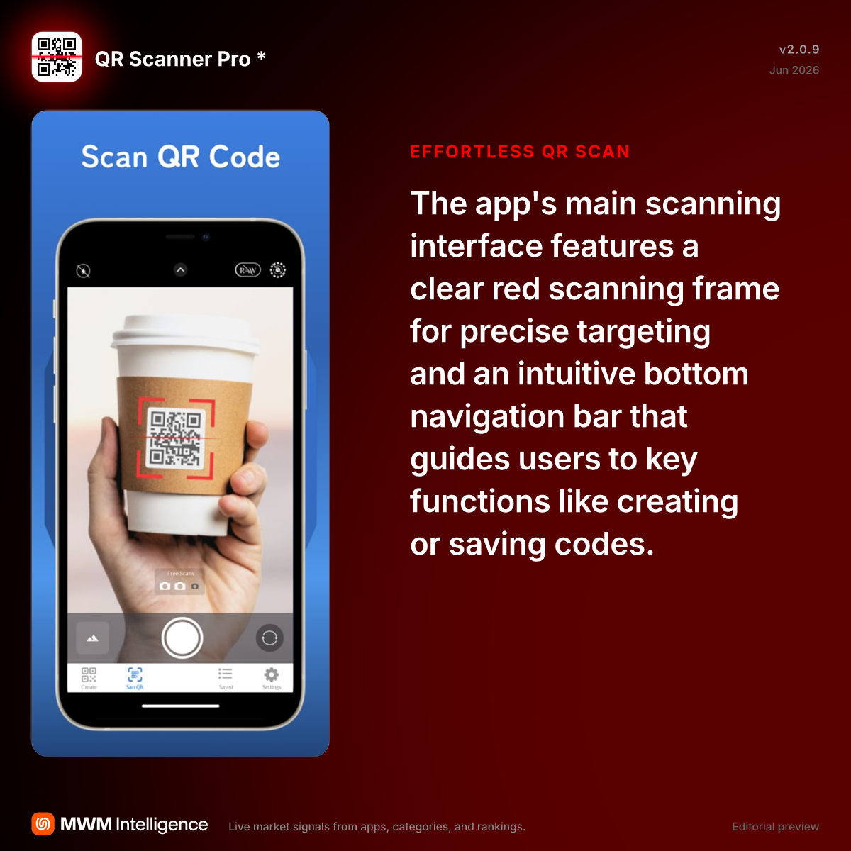 QR Scanner Pro * - Utilities App | MWM
