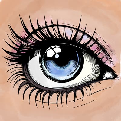 realistic eye