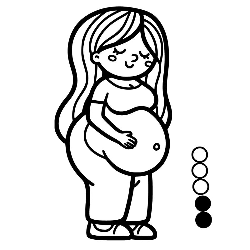 pregnant girl