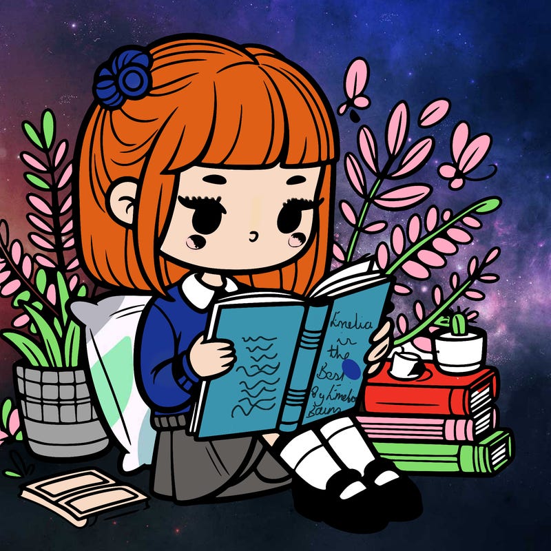 girl reading
