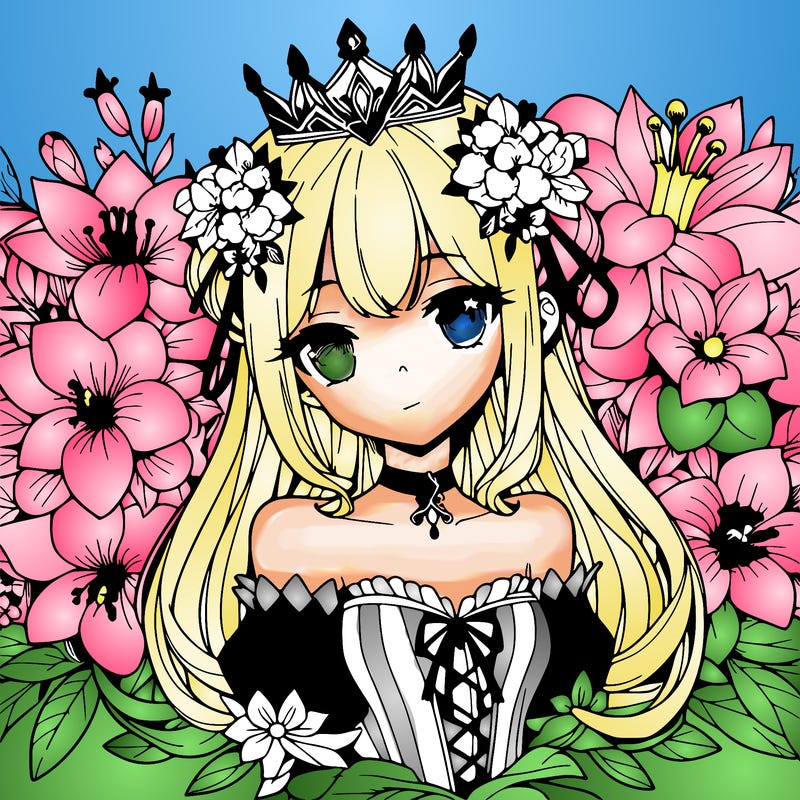manga flower queen only one
