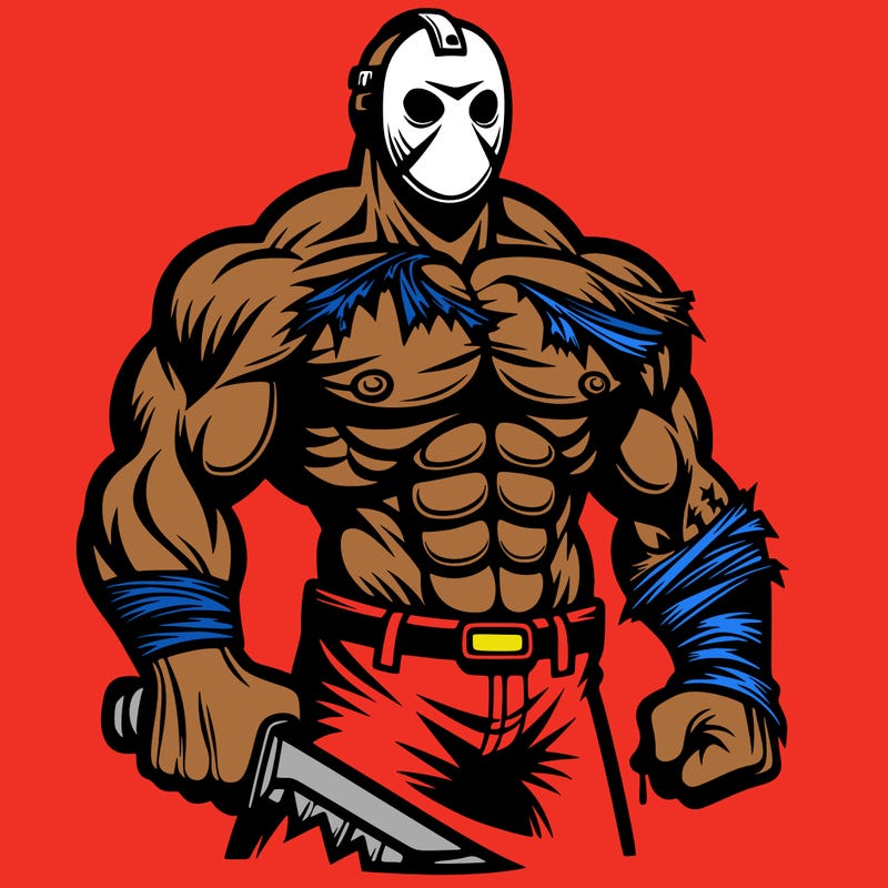 jason voorhees with abs