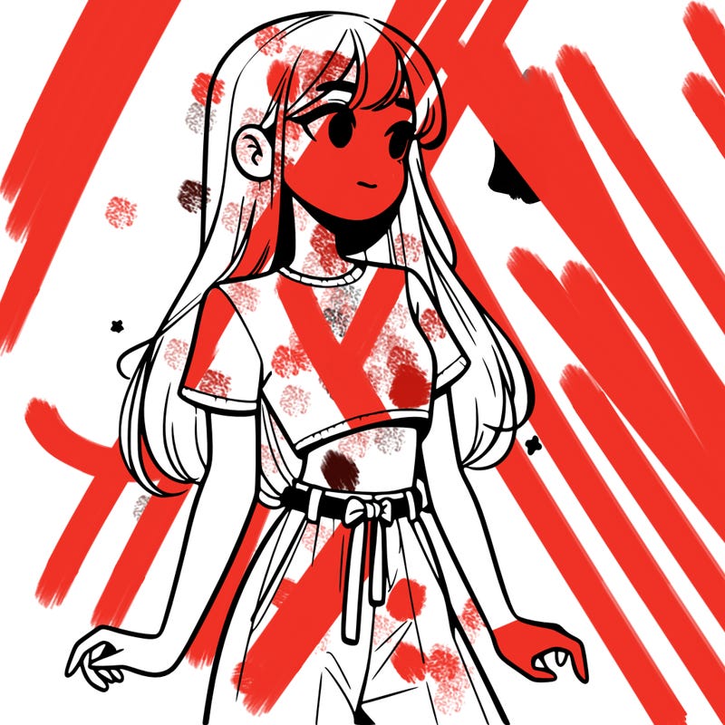 girl in a cute crop top