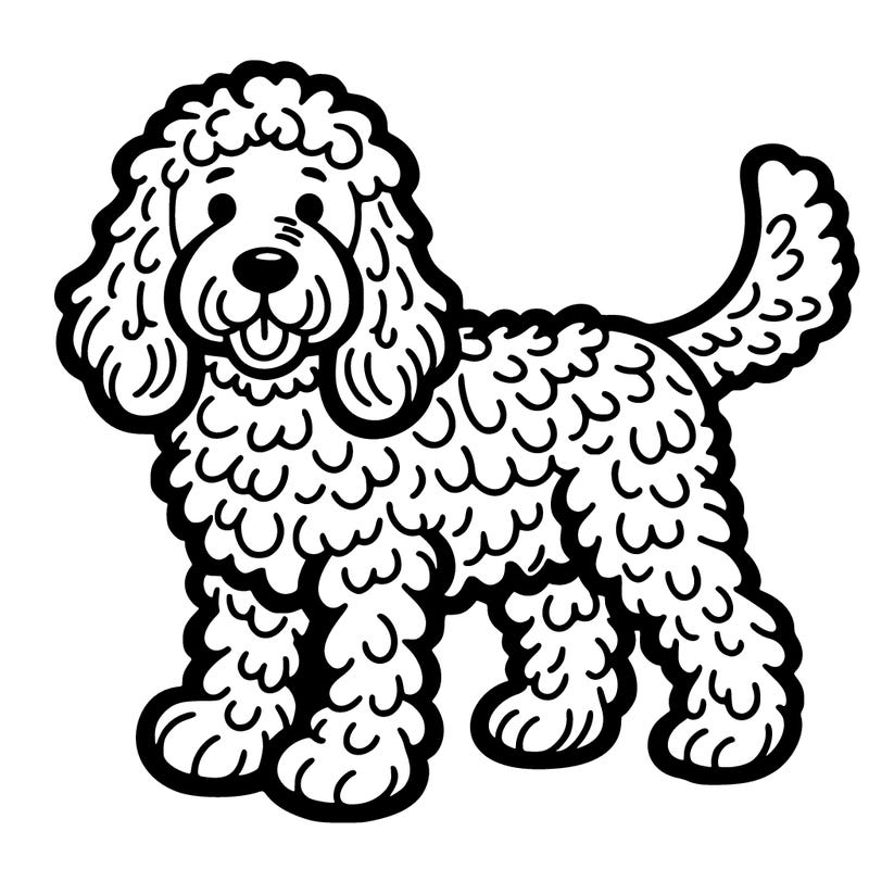 golden doodle dog