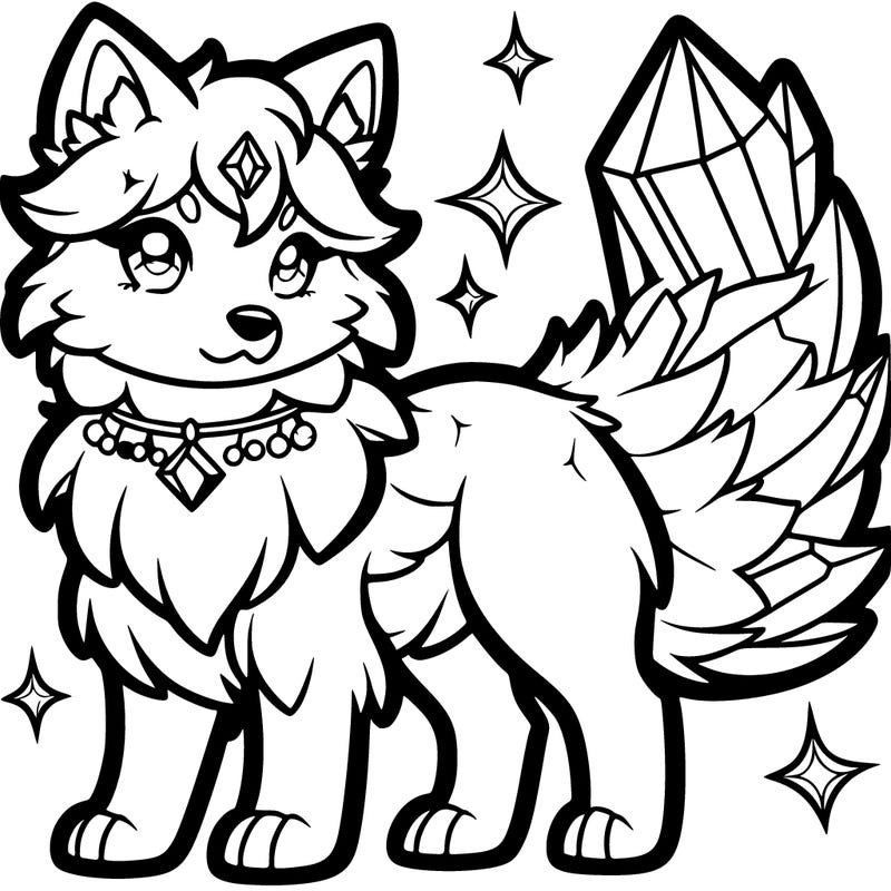 crystal wolf