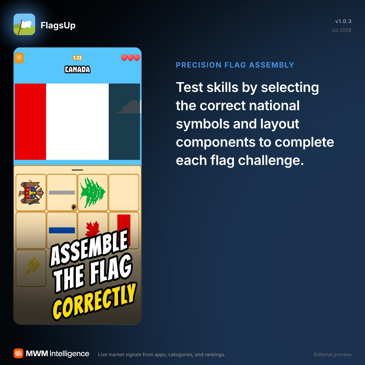 FlagsUp - Games App | MWM