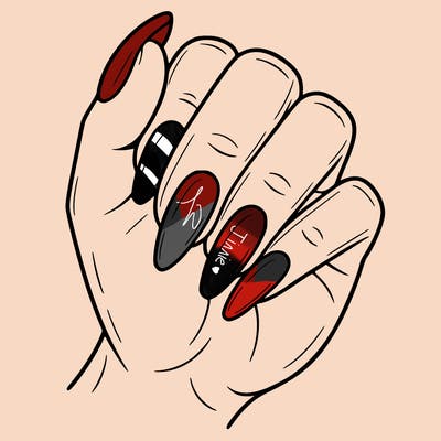 make your own nail design