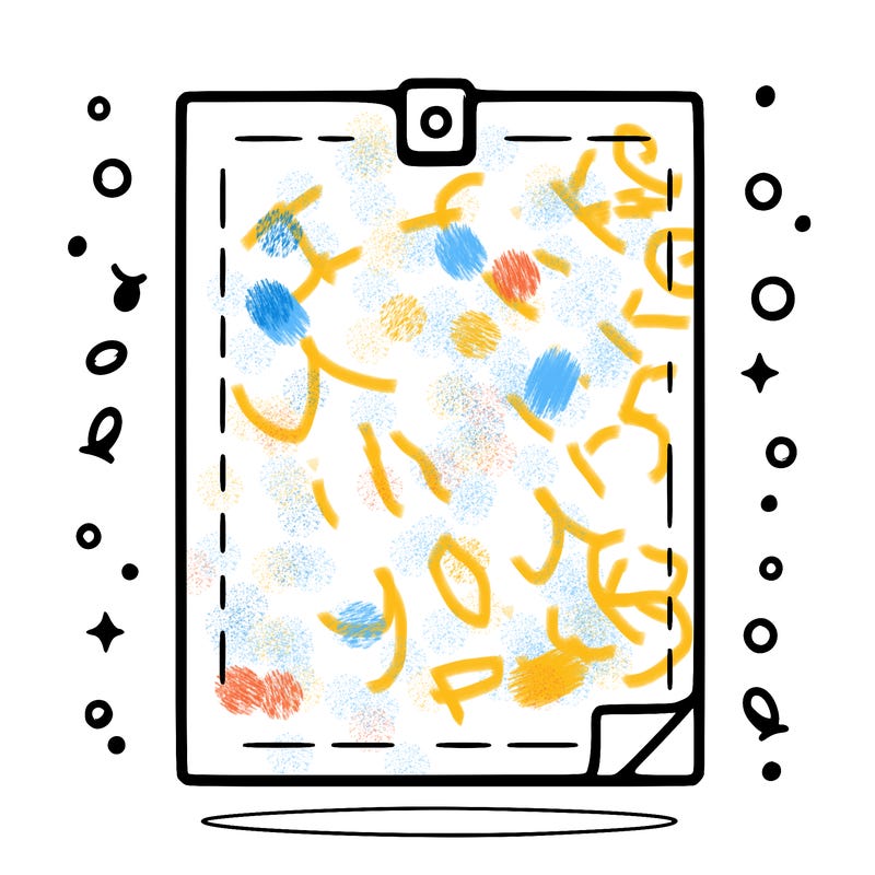 blank piece of paper