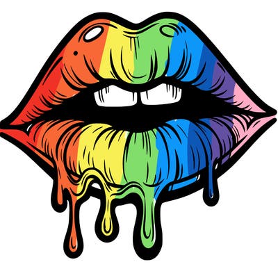 lips that look realistic and drip