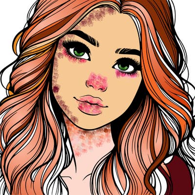 beautiful realistic girl