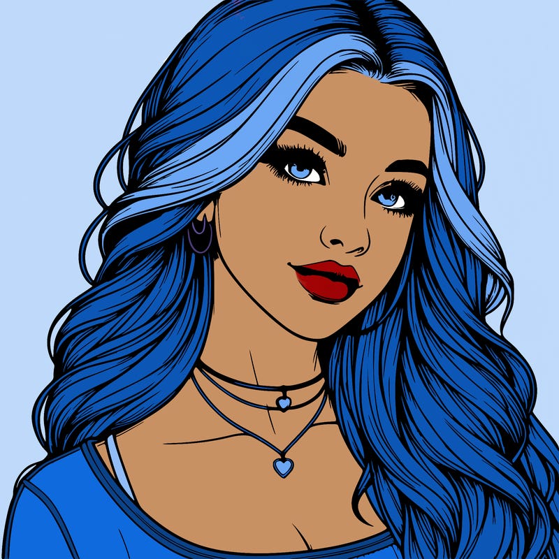 detailed realistic girl