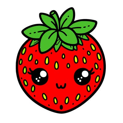 cute strawberry