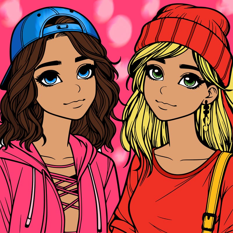 realistic teenager girls