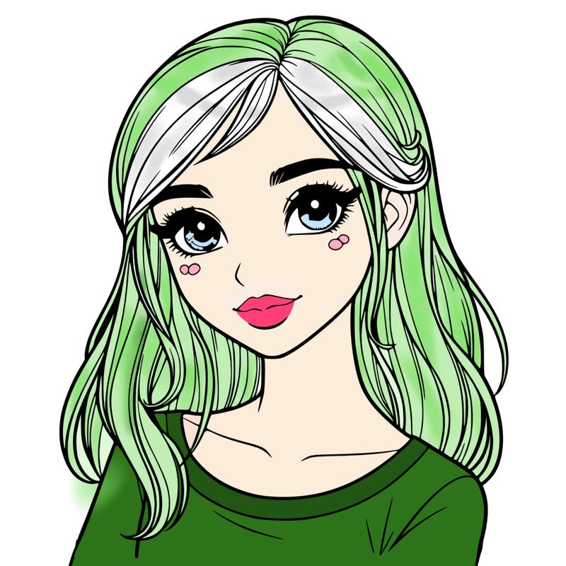 one realistic pretty girl