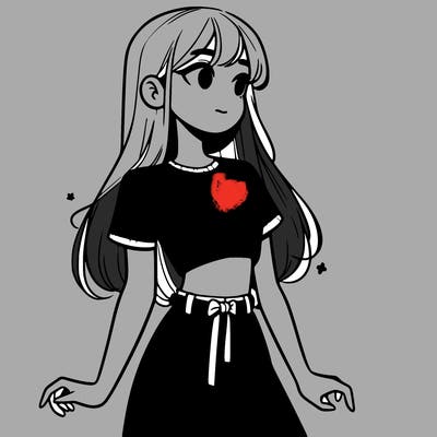 girl in a cute crop top