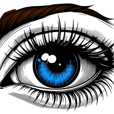 realistic eye