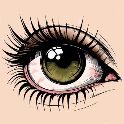 realistic eye