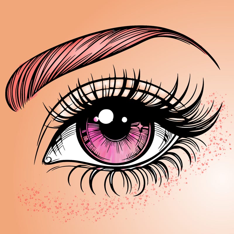 a beautiful eye