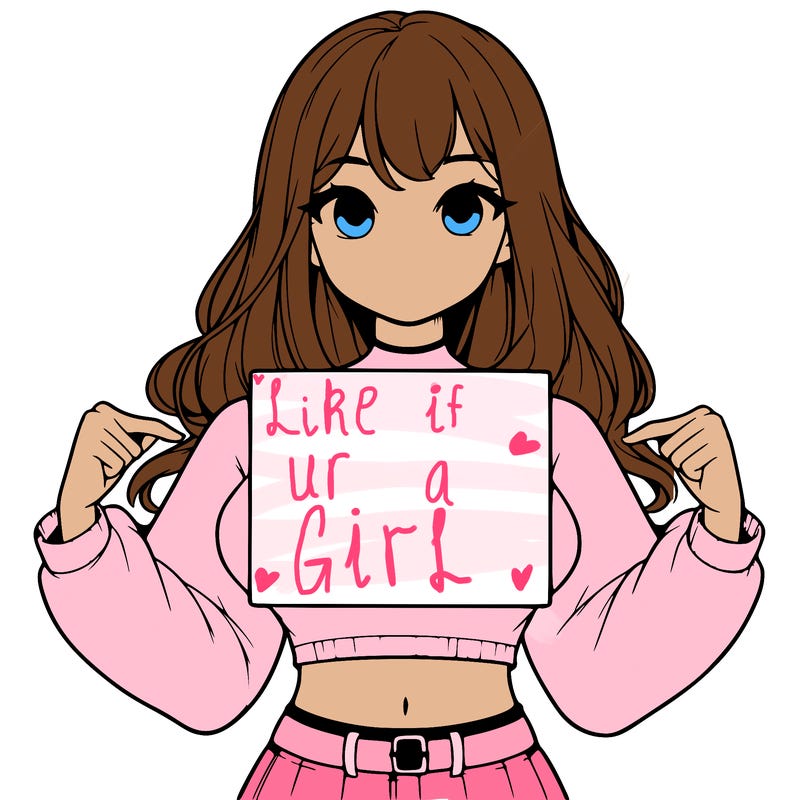 girl holding a blank sign in a long sleeve crop top