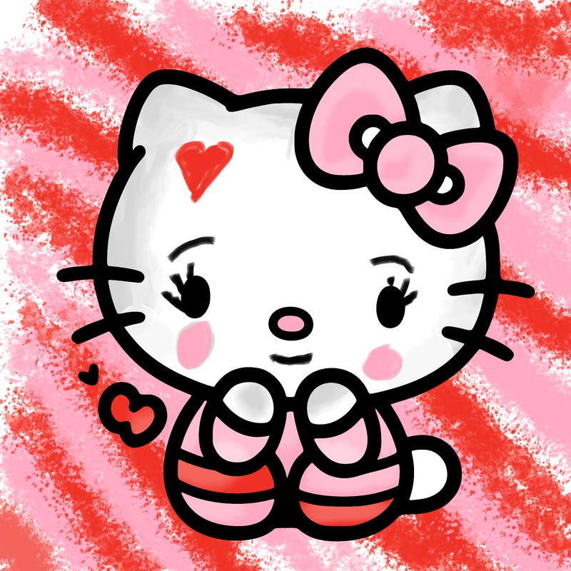 hello kitty cute pink