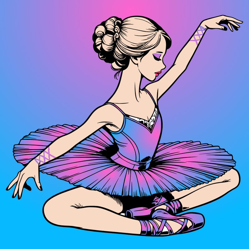 realistic ballarina