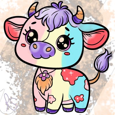 cute cow