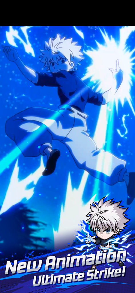 HUNTER×HUNTER NEN×SURVIVOR - 헌터 x 헌터 넨 서바이벌에서 번개 궁극기를 사용하는 킬루아 조르딕