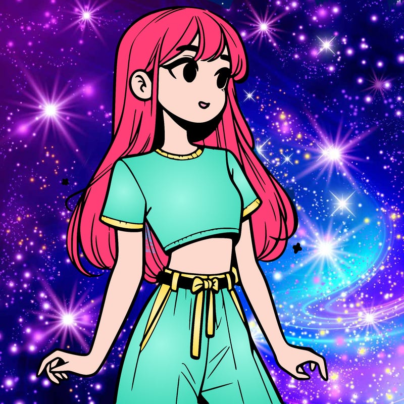 girl in a cute crop top